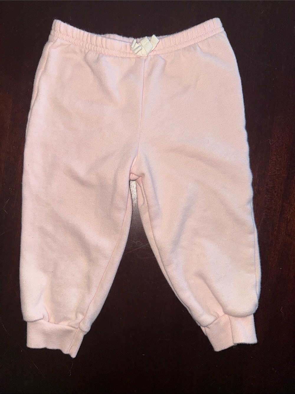 Carter's Light Pink Baby Girls Jogger Pants